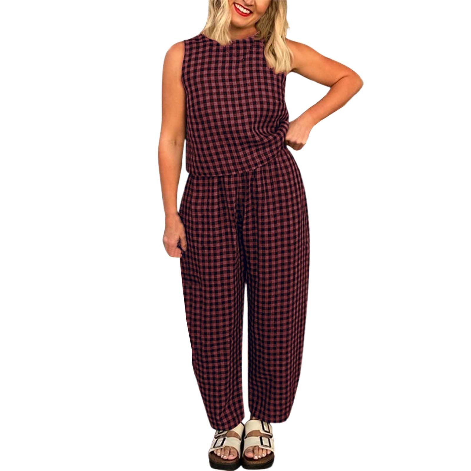 LEIGH™ - Breezy Sleeveless Two-Piece Casual Lounge Set