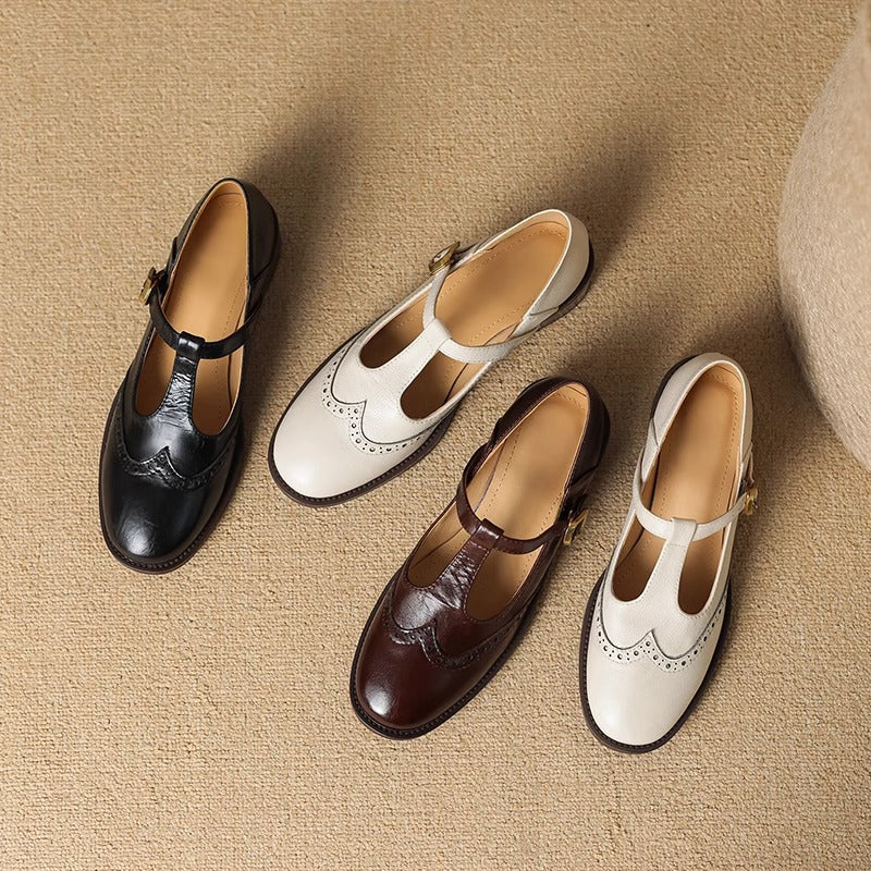 Ysolenne | Chic T-Bar Mary Jane Shoes