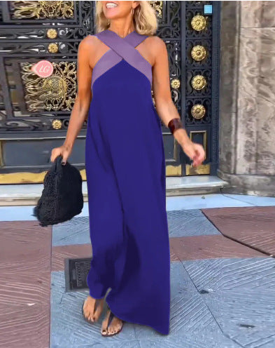 DELPHINE | Crossover Cut Dress