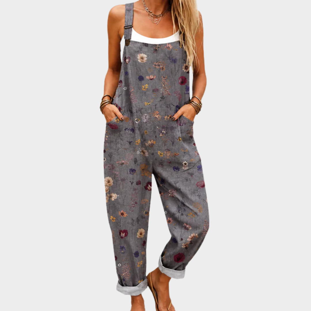 Cozy Graphic Jumpsuit