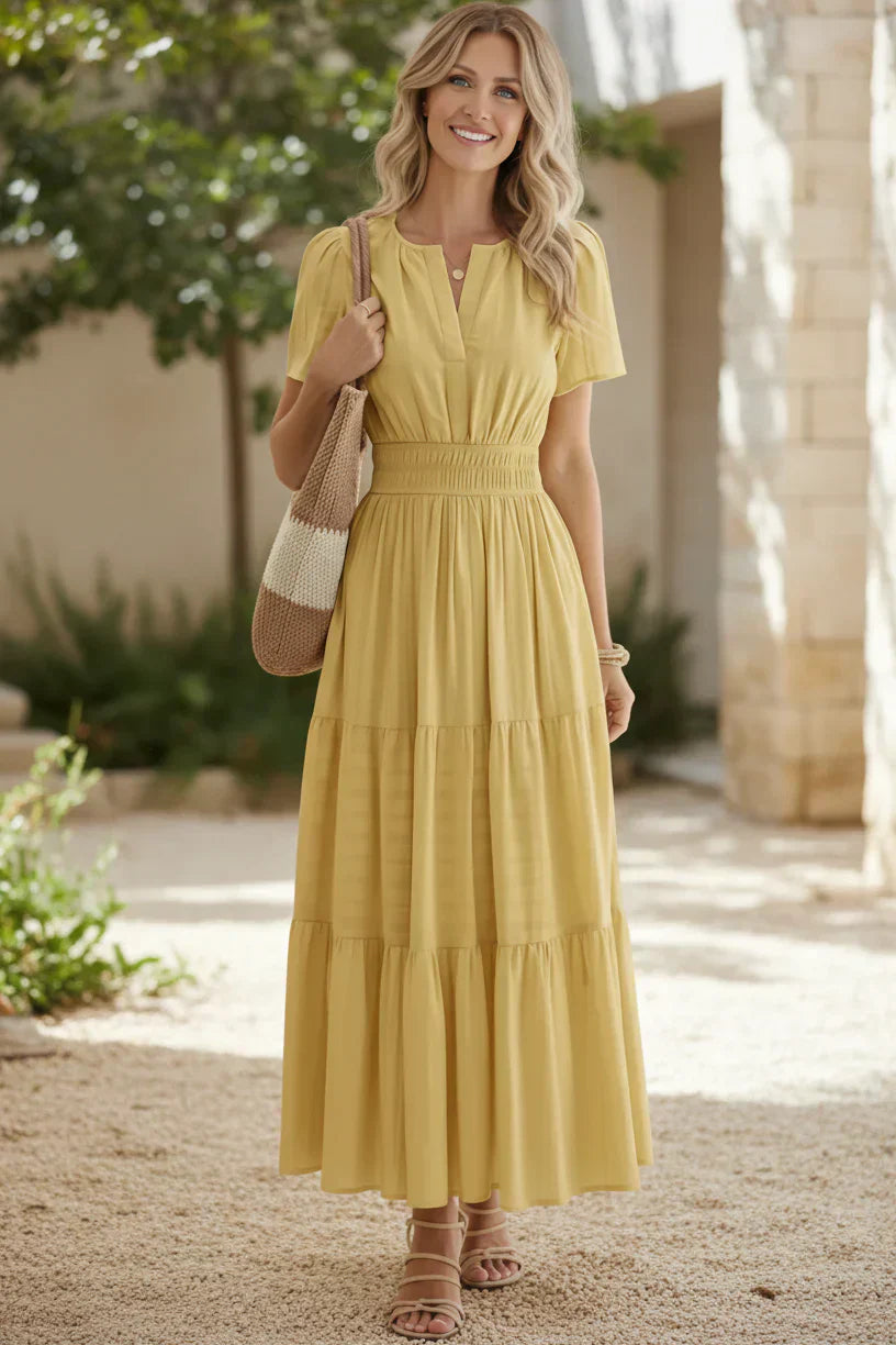 ALINA – Soft Cotton Whisper Dress