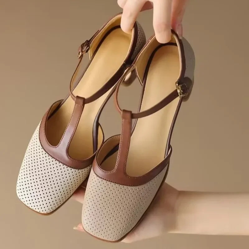Genira | Classic Mid-Heel Footwear