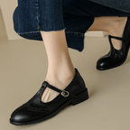 Miana | Sleek T-Strap Mary Jane Shoes