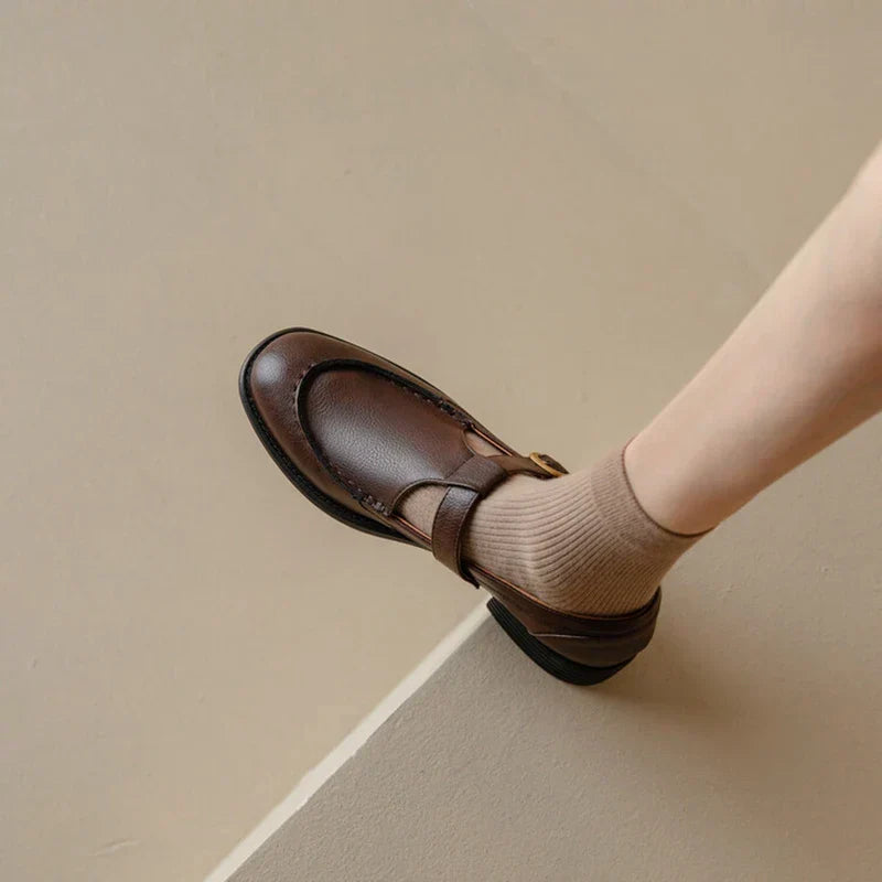 Nancy | Vintage-Style Leather Footwear