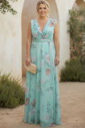 ELENA – FLOWER PRINT MAXI DRESS