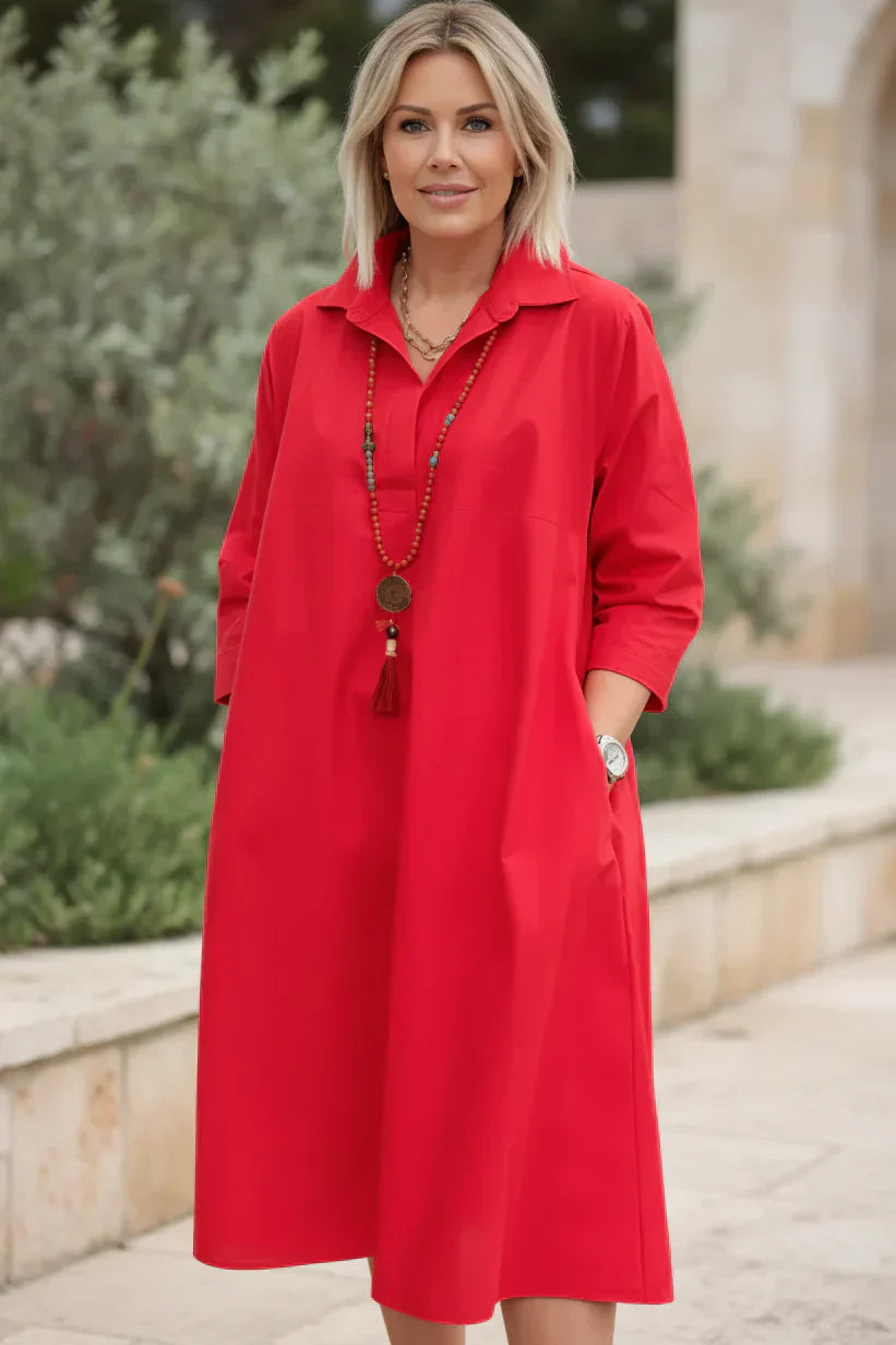 LARA - Casual Shirt Dress