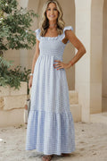 ELENA - CHIC RUFFLE DRESS