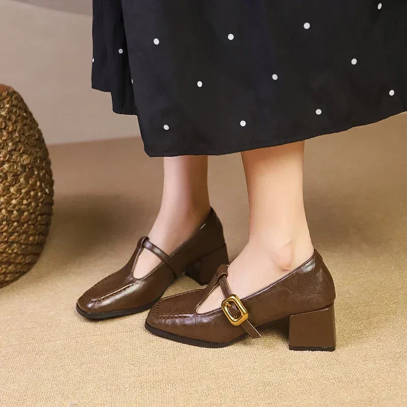 Rosa | Elegant French-Style Mary Janes