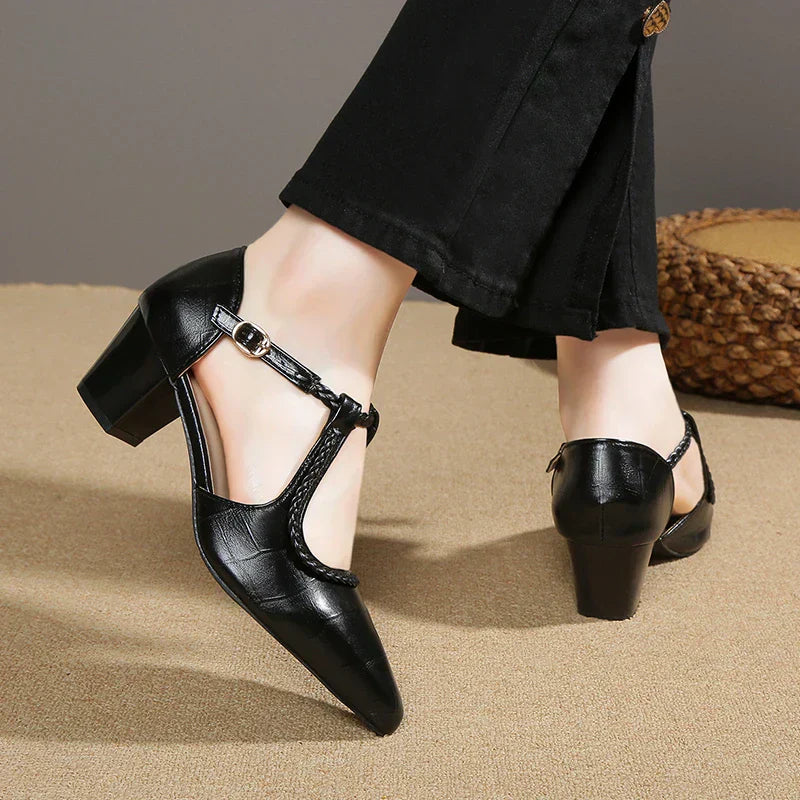Vivienne | Timeless T-Strap Footwear