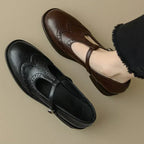 Miana | Sleek T-Strap Mary Jane Shoes