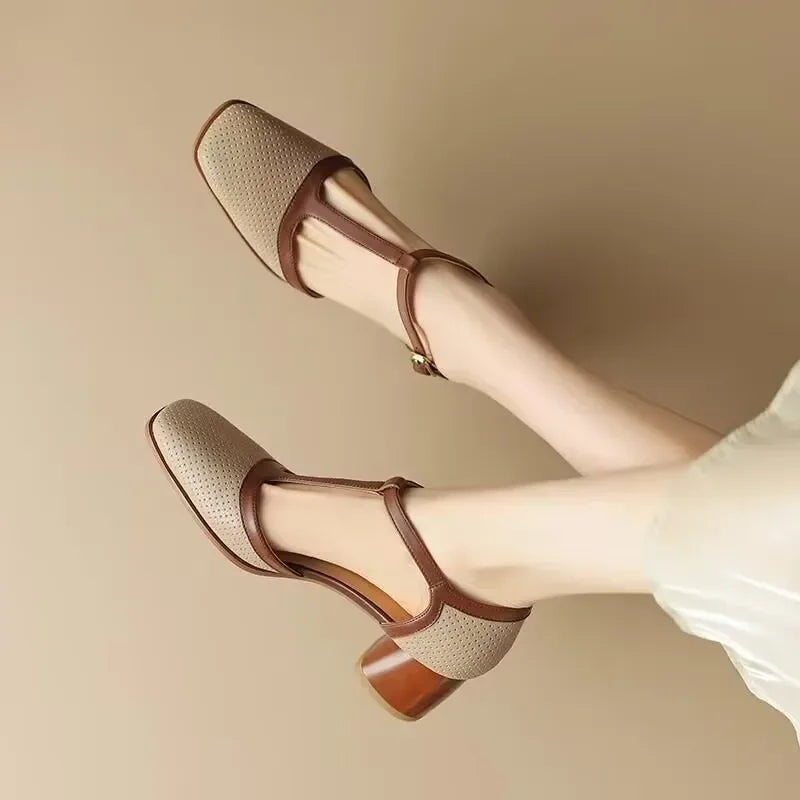 Genira | Classic Mid-Heel Footwear