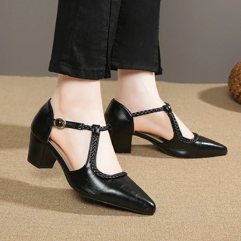 Vivienne | Timeless T-Strap Footwear