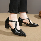 Vivienne | Timeless T-Strap Footwear