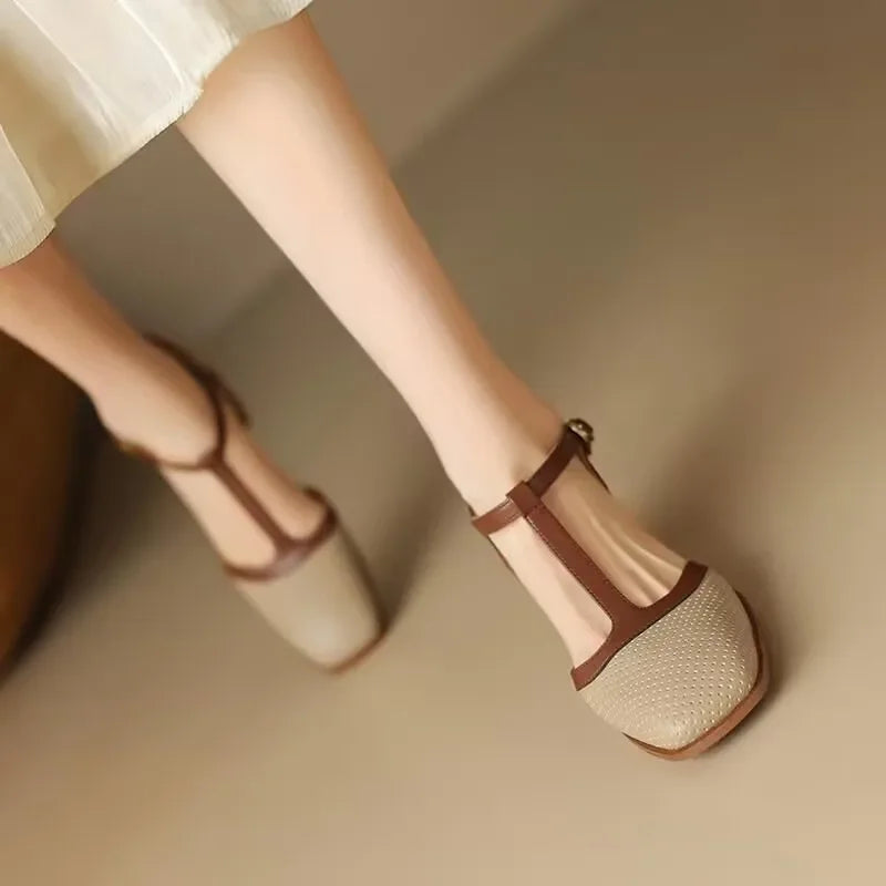 Genira | Classic Mid-Heel Footwear