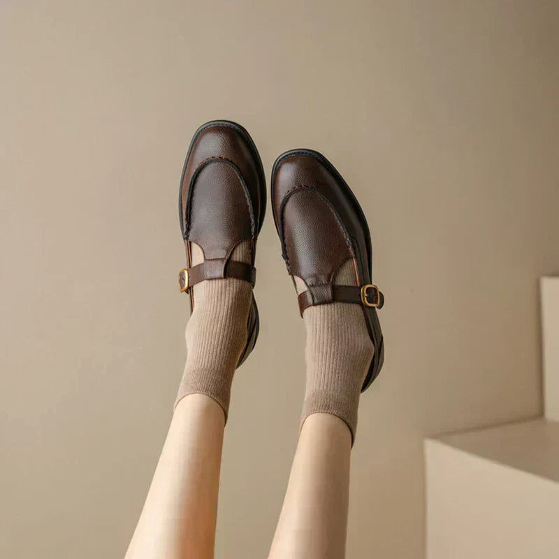 Nancy | Vintage-Style Leather Footwear