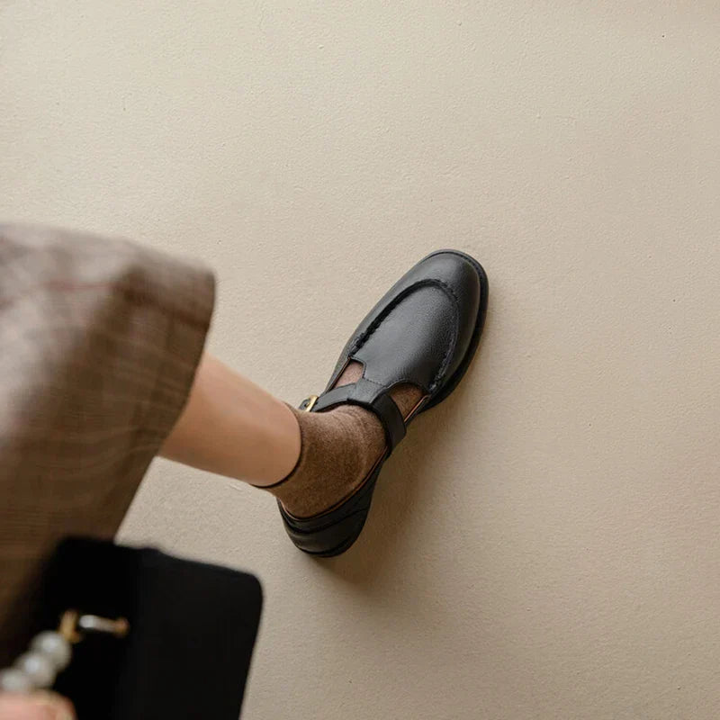 Nancy | Vintage-Style Leather Footwear