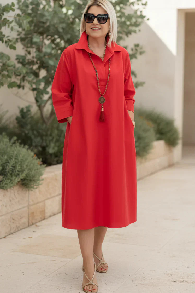 LARA - Casual Shirt Dress
