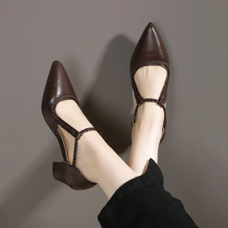 Vivienne | Timeless T-Strap Footwear