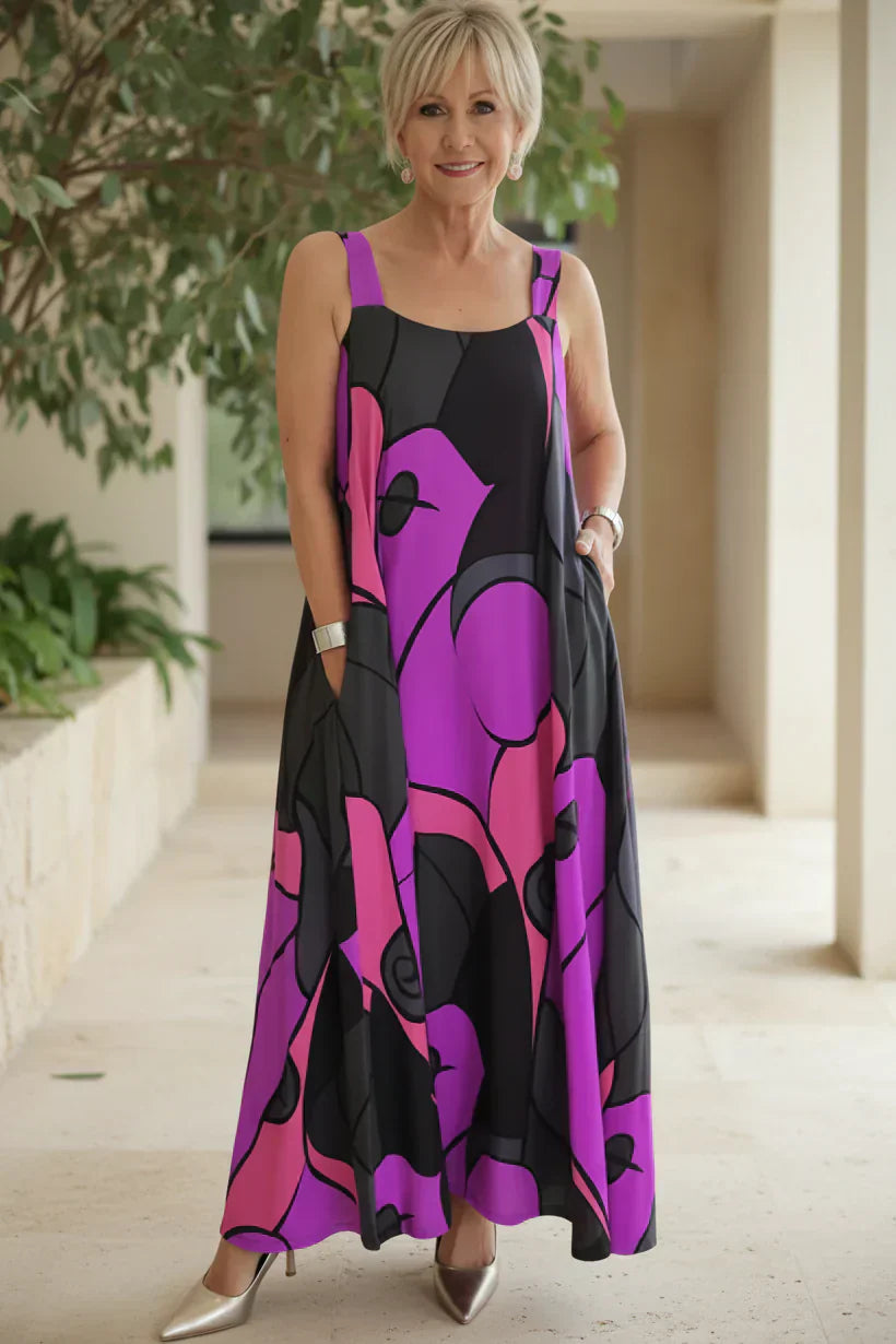 ZARAH – CONTEMPORARY FLOW MAXI DRESS