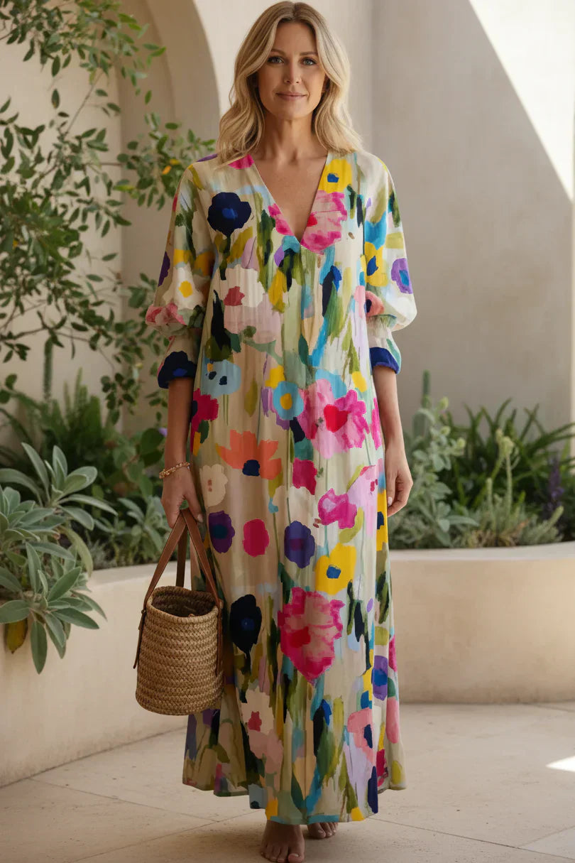 LOTTIE - Bohemian Style Dress