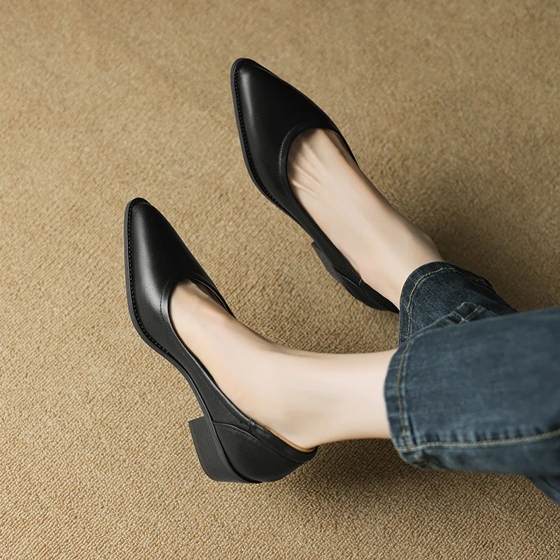 Michela | Chic Mid-Heel Footwear