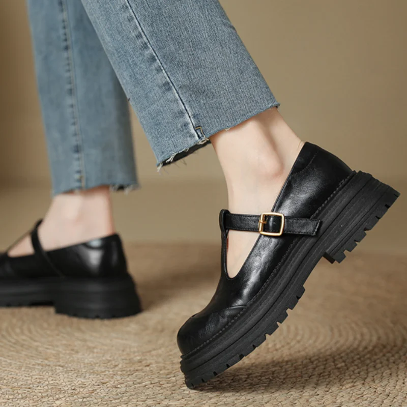 Luna | Timeless T-Bar Footwear