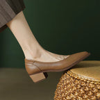Michela | Chic Mid-Heel Footwear