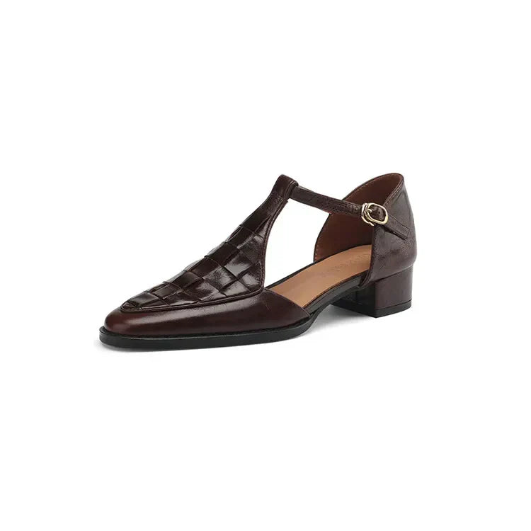 Celeste | Retro-Inspired Strap Heels