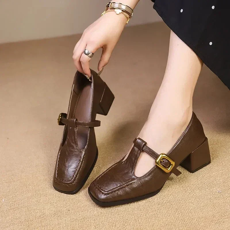 Rosa | Elegant French-Style Mary Janes