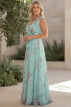 ELENA – FLOWER PRINT MAXI DRESS