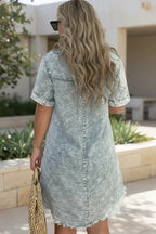 CAIA – TEXTURED MINI DRESS