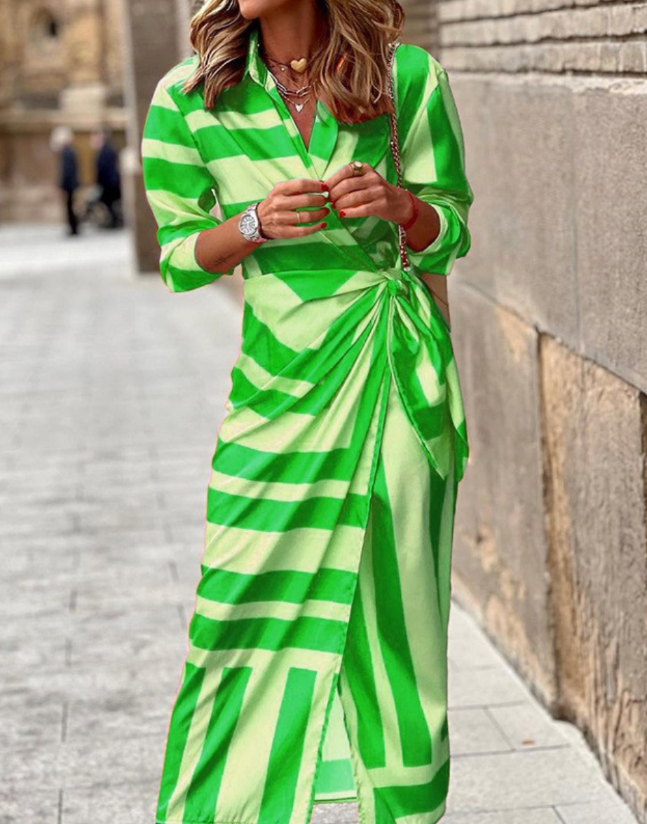 Cecilia™ Chic Striped Dress
