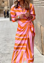 Cecilia™ Chic Striped Dress