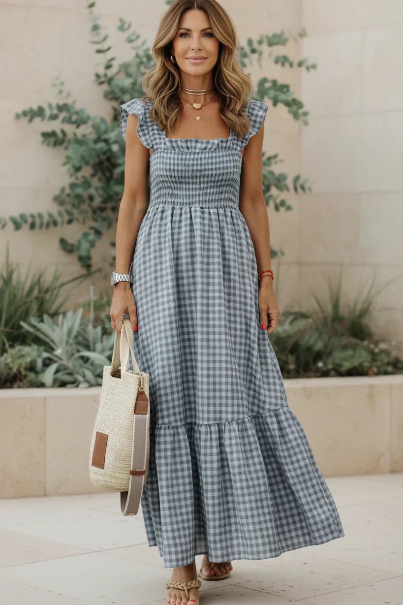 ELENA - CHIC RUFFLE DRESS