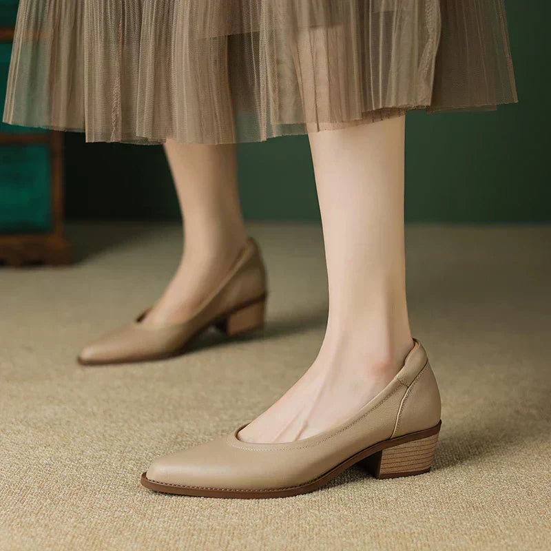 Michela | Chic Mid-Heel Footwear