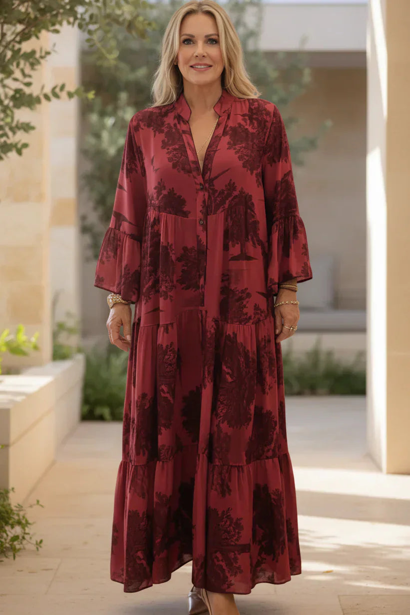 OLIVIA - FLORAL MAXI DRESS