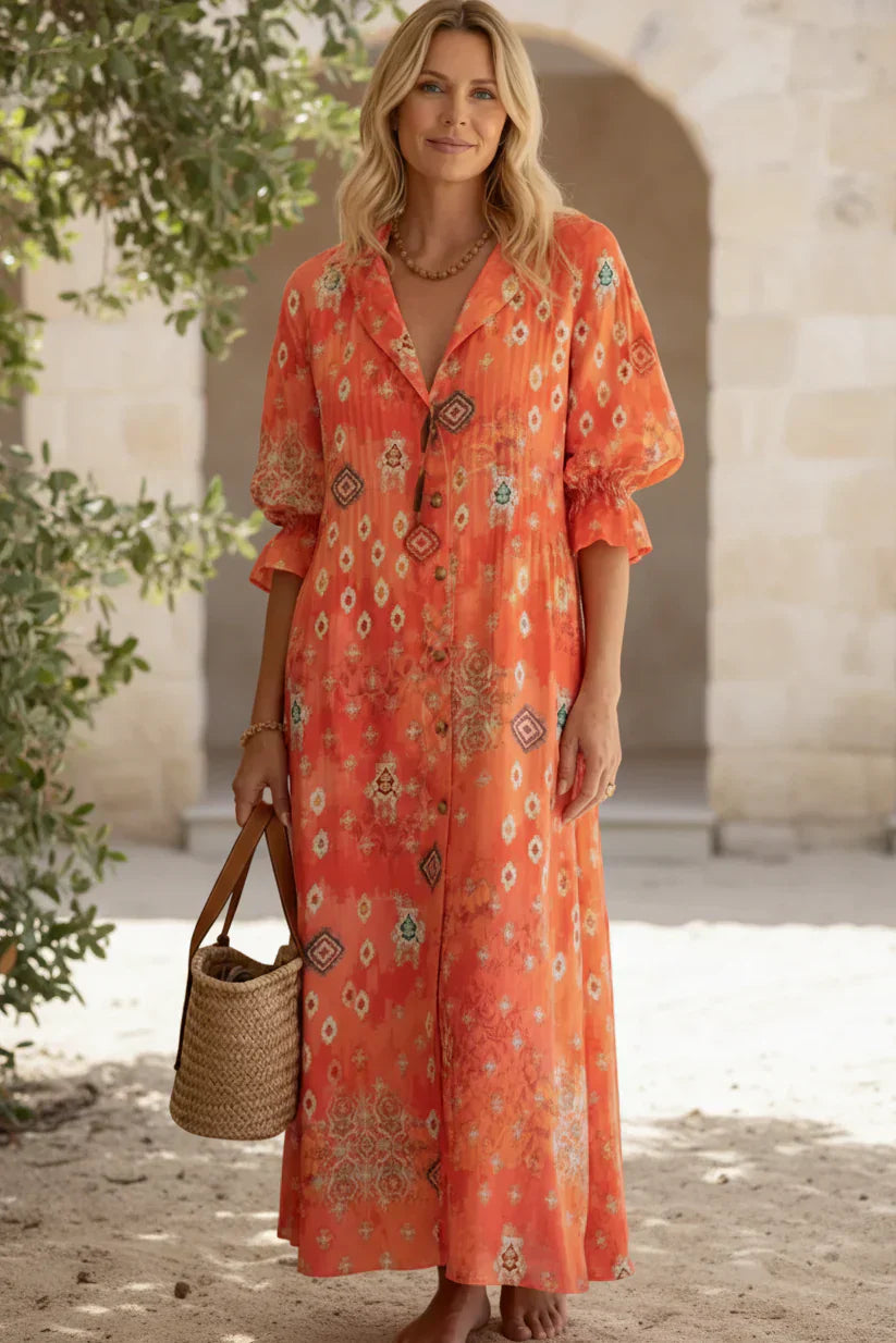 LOTTIE - Bohemian Style Dress