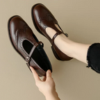 Miana | Sleek T-Strap Mary Jane Shoes