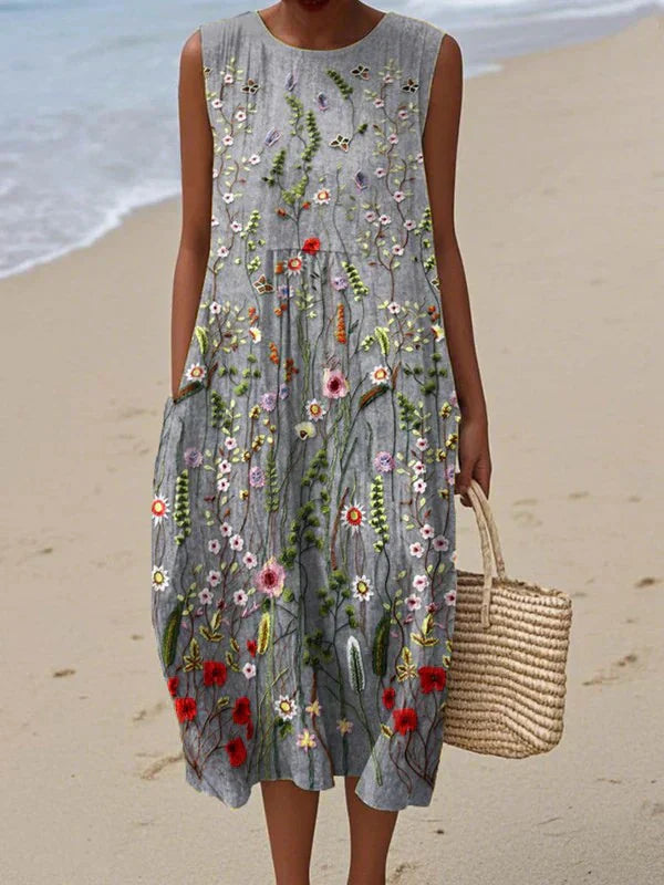 Leah | Breezy Sleeveless Summer Dress