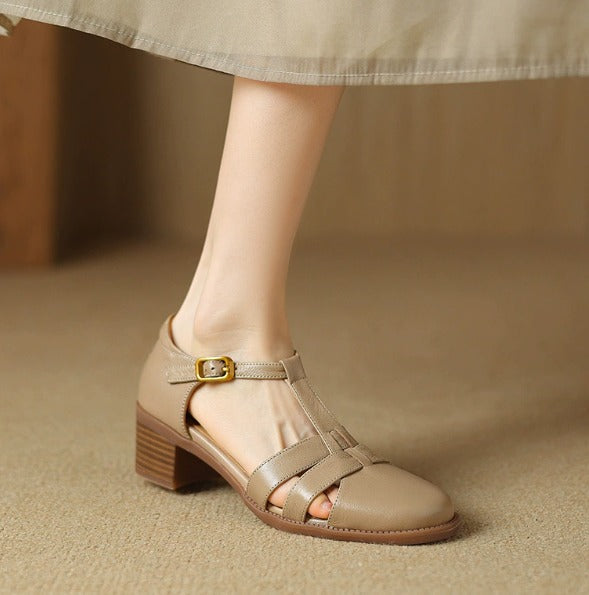 Joan | Classic T-Bar Ballet Flats
