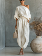 Mila™ - Off-Shoulder Two-Piece Ensemble
