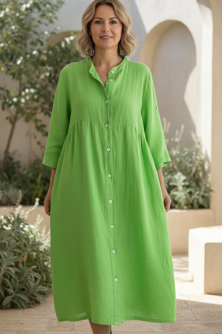 SANDRE - Relaxed Fit Shirt Dress
