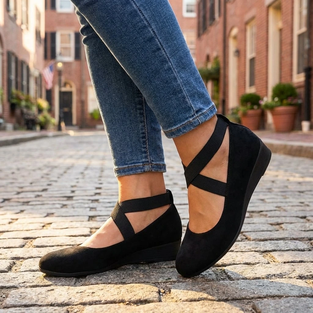 Adjustable Strap Women's Orthopedic Wedge Sandals