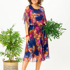 BARBARA | PLUS SIZE CHIFFON DRESS FOR ULTIMATE COMFORT