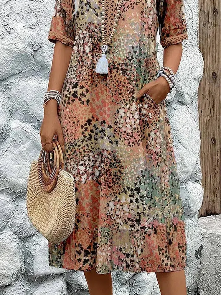 VERONICA | RADIANT MIDI DRESS