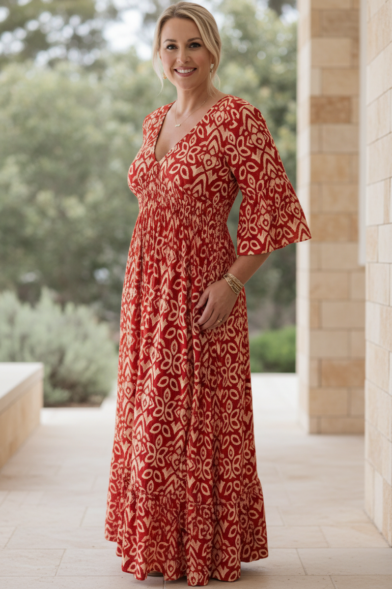 OTTILIE - BOHO CHIC DRESS