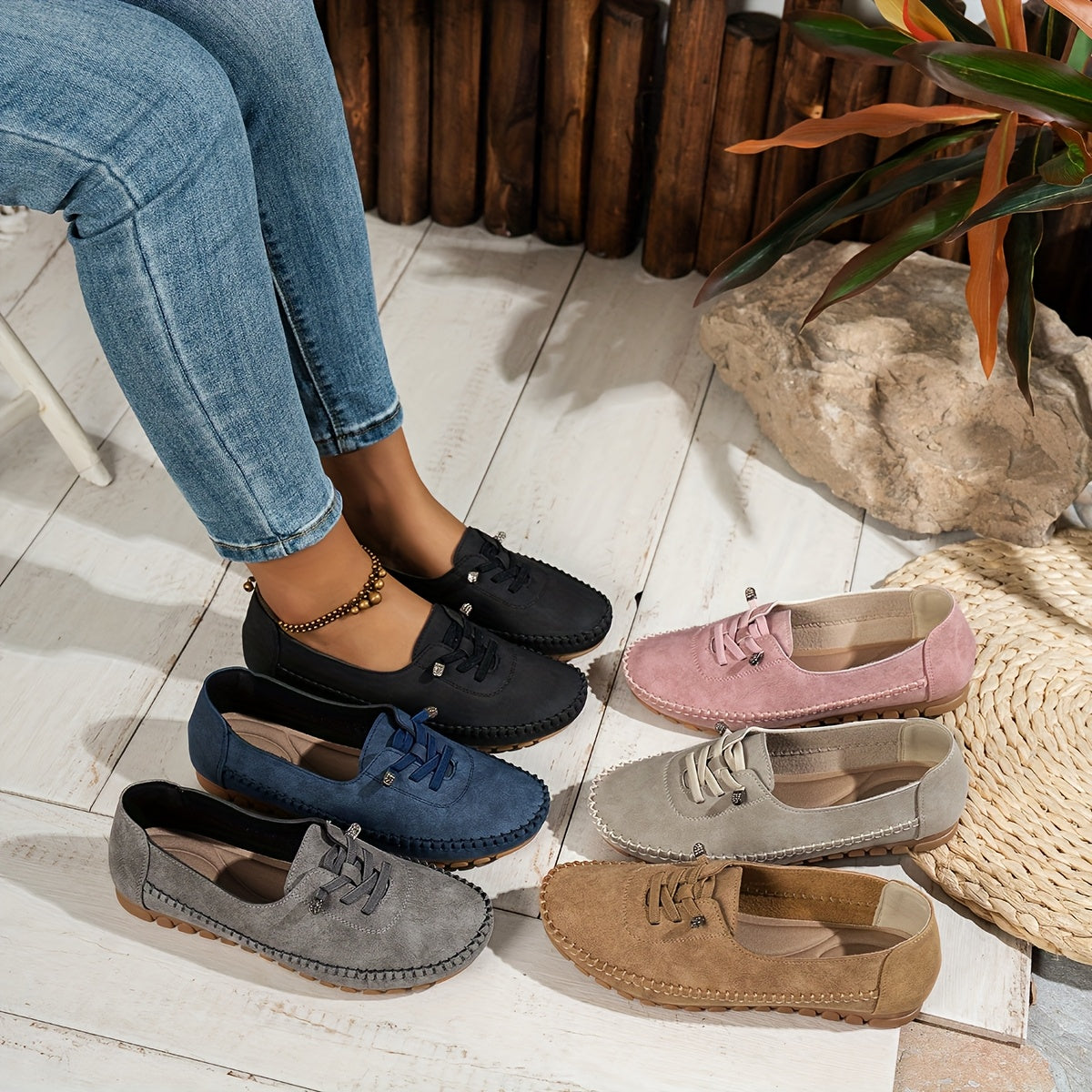 Orthelia™ – Cushioned Moccasins Designed for Optimal Support for Sensitive Feet