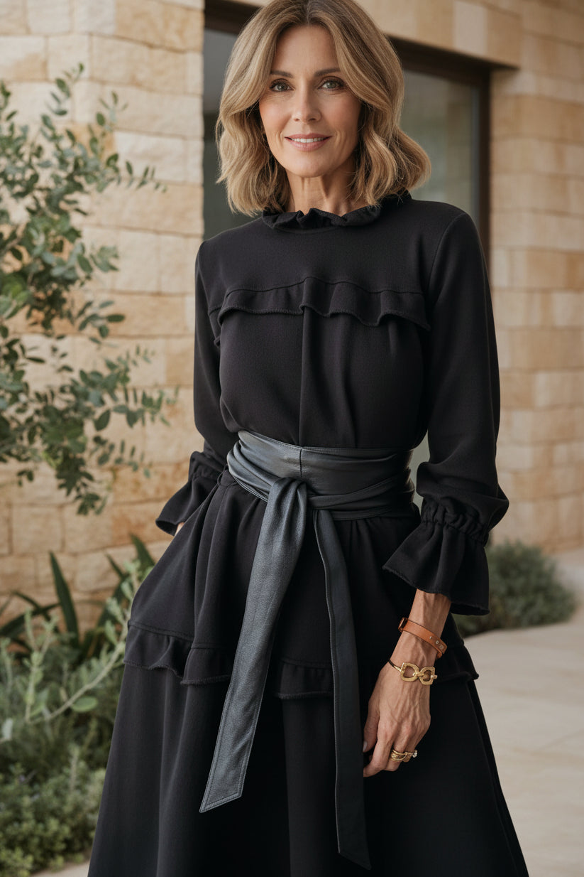 MORGAN – ELEGANT LAYERED MAXI DRESS