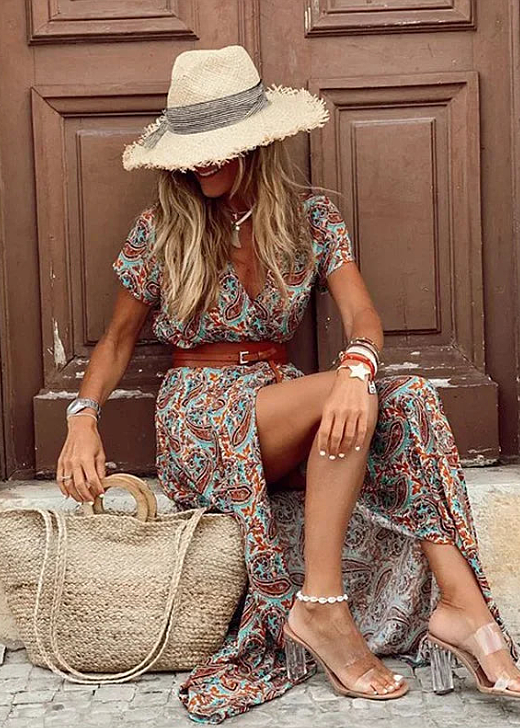 ANNABELLE | Bohemian Maxi Dress