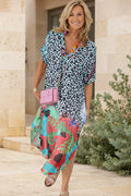 Leopard Print Dress by EVA